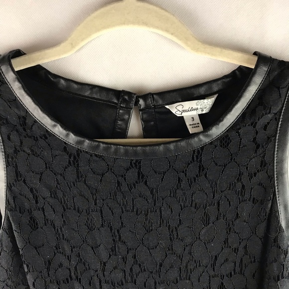 Speechless| Lace Skater Dress| Black| Size 3 - Picture 2 of 8